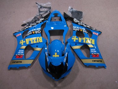 Discount 2003-2004 Blue Rizla Q8 oils Suzuki GSXR1000 Motorcycle Fairing Canada