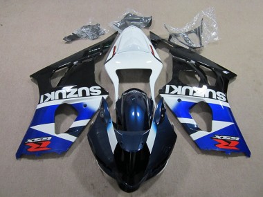 Discount 2003-2004 Blue White Decal Suzuki GSXR1000 Bike Fairings Canada