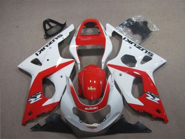 Discount 2003-2004 Red White Suzuki GSXR1000 Motorcycle Fairings Canada