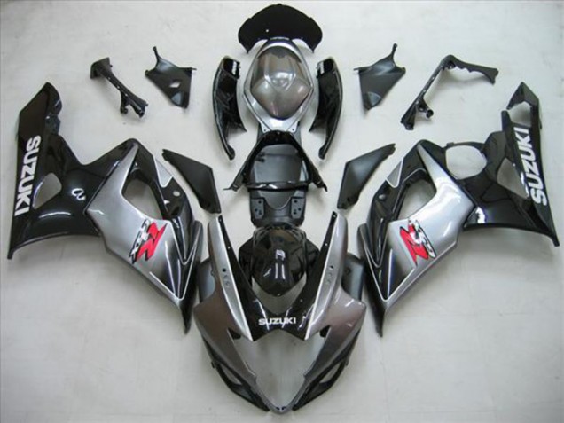 Discount 2005-2006 Black Silver Suzuki GSXR1000 Motorcycle Fairing Canada