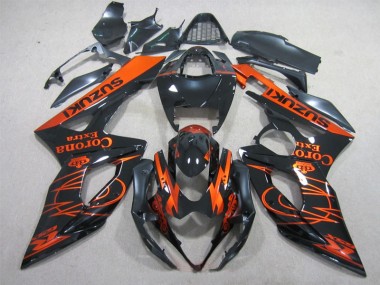 Discount 2005-2006 Black Orange Corona Extra Suzuki GSXR1000 Replacement Fairings Canada