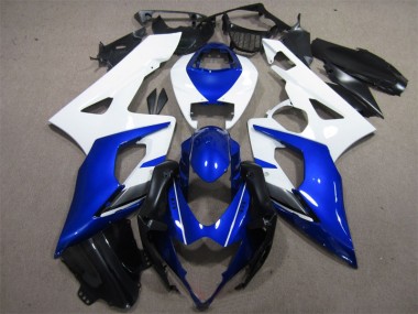 Discount 2005-2006 Blue White Suzuki GSXR1000 Motorcycle Fairings Canada