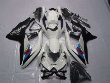 Discount 2007-2008 White Black Suzuki GSXR1000 Motor Bike Fairings Canada