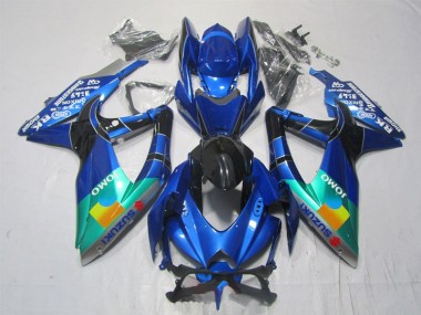 Discount 2007-2008 Blue Black Green Jomo Suzuki GSXR1000 Motorcycle Bodywork Canada