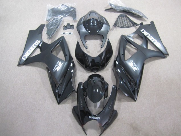 Discount 2007-2008 Black Suzuki GSXR1000 Motorcycle Fairings Canada