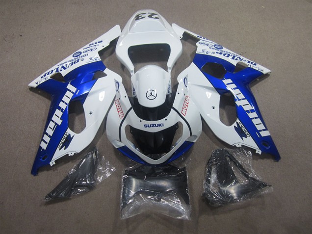 Discount 2001-2003 White Blue Motul Suzuki GSXR600 Bike Fairing Kit Canada