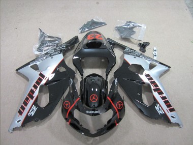 Discount 2001-2003 Black Silver Suzuki GSXR600 Replacement Fairings Canada