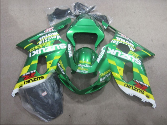 Discount 2001-2003 Telefunica Movistar Suzuki GSXR600 Motor Bike Fairings Canada