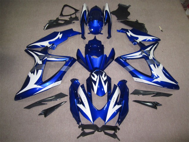 Discount 2008-2010 Blue White Suzuki GSXR600 Motorcycle Bodywork Canada