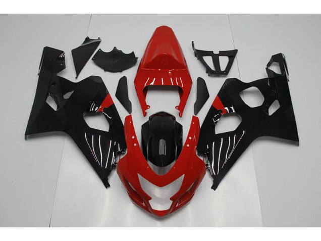 Discount 2004-2005 Red Black Suzuki GSXR750 Motorcycle Fairings Canada