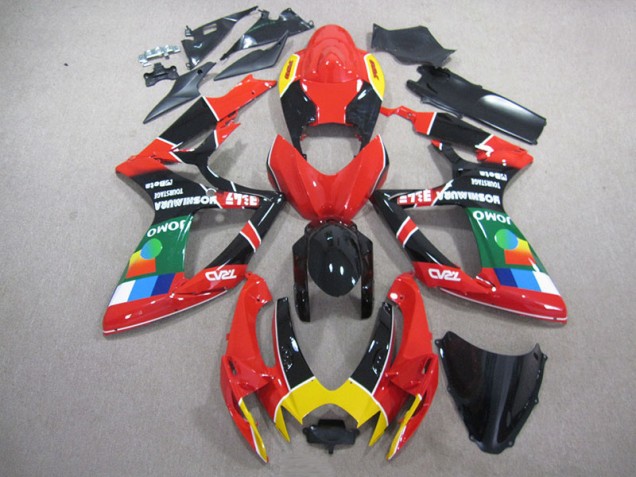 Discount 2006-2007 Red Black Green Suzuki GSXR750 Replacement Fairings Canada