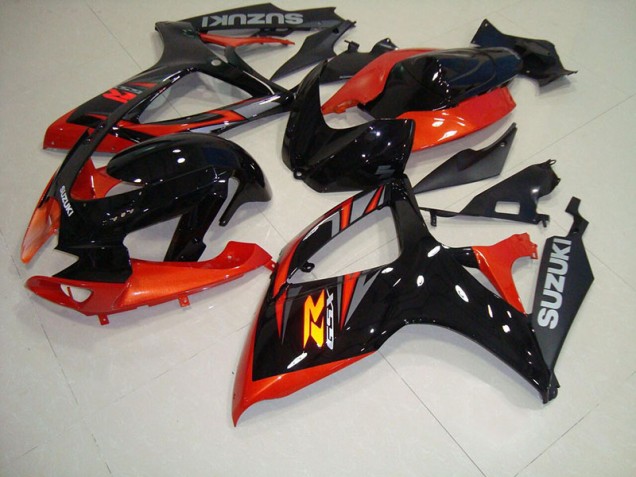 Discount 2006-2007 Black Red Suzuki GSXR750 Motorcycle Fairing Kits Canada