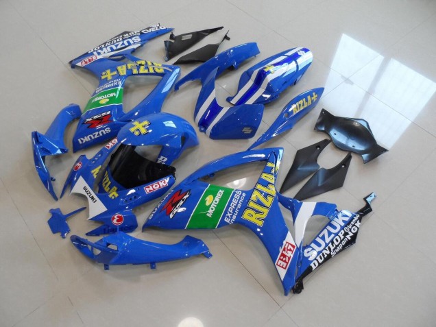 Discount 2006-2007 Blue Yellow Rizla Suzuki GSXR750 Replacement Fairings Canada