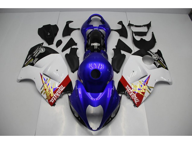 Discount 1996-2007 Blue White Suzuki GSXR1300 Hayabusa Motor Bike Fairings Canada