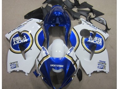 Discount 1996-2007 Blue Motul White Lucky Strike Suzuki GSXR1300 Hayabusa Motorcycle Replacement Fairings Canada