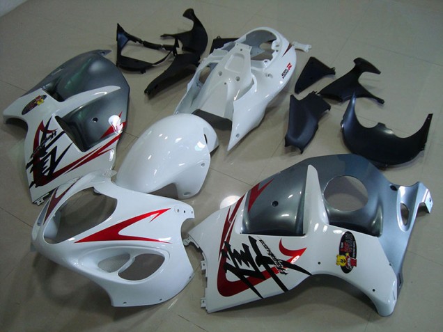 Discount 1996-2007 White Black Suzuki GSXR1300 Hayabusa Motorcycle Fairing Kit Canada