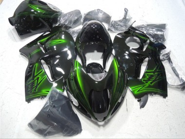 Discount 1996-2007 Black Green Suzuki GSXR1300 Hayabusa Bike Fairing Canada