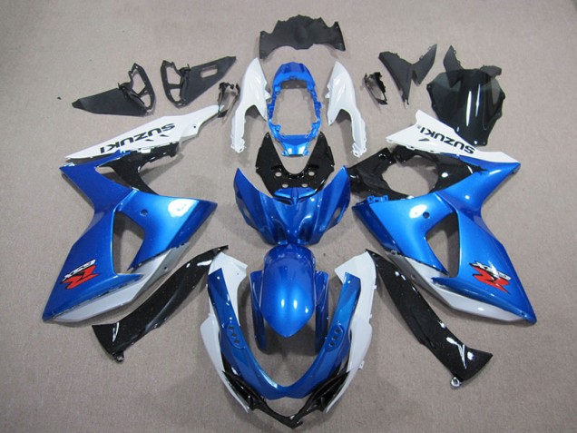 Discount 2009-2016 Blue White Suzuki GSXR1000 Replacement Fairings Canada