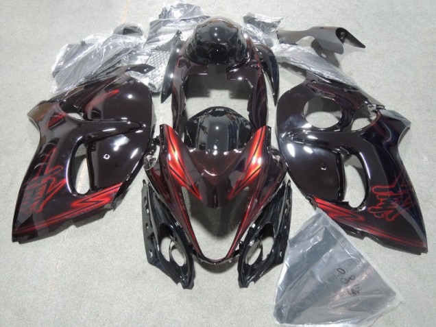 Discount 2008-2019 Black Red Suzuki GSXR1300 Hayabusa Bike Fairings Canada