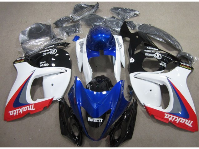 Discount 2008-2019 White Blue Makita Suzuki GSXR1300 Hayabusa Moto Fairings Canada