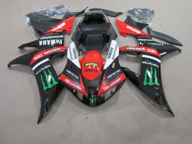 Discount 2002-2003 Black Red Motul Yamaha YZF R1 Bike Fairings Canada