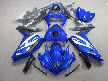 Discount 2007-2008 Blue White Yamaha YZF R1 Motorcycle Fairings Canada