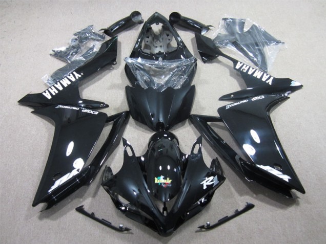 Discount 2007-2008 Black White Decal Yamaha YZF R1 Motorcycle Fairings Canada