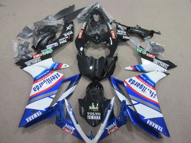 Discount 2007-2008 Black White Sterilgarda Yamaha YZF R1 Motorcycle Fairings Canada