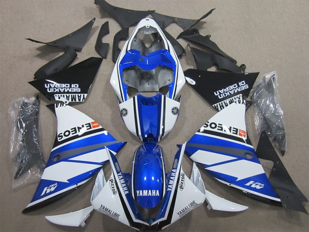 Discount 2009-2011 Blue White Yamaha YZF R1 Motorcycle Fairing Canada