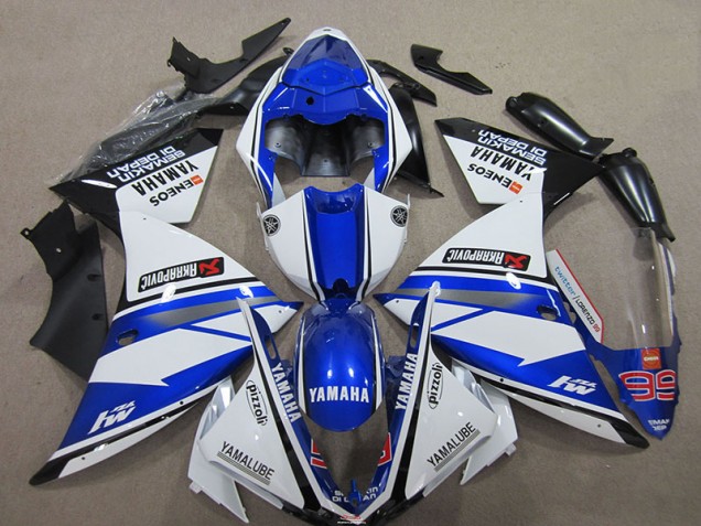 Discount 2012-2014 Blue White Yamaha YZF R1 Motorbike Fairing Canada