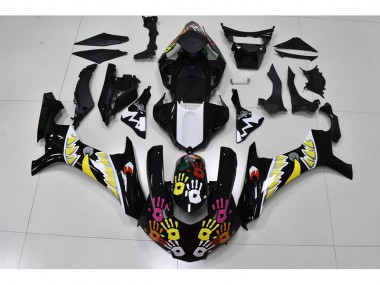 Discount 2015-2019 Black White Yamaha YZF R1 Motorcycle Fairings Canada