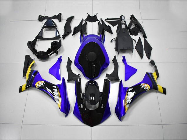 Discount 2015-2019 Blue Black Yamaha YZF R1 Motorcycle Fairings Canada