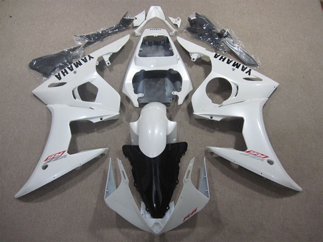 Discount 2003-2005 White Yamaha YZF R6 Bike Fairing Canada