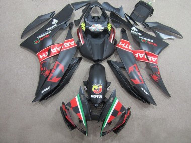 Discount 2006-2007 Black Motul 46 Yamaha YZF R6 Moto Fairings Canada