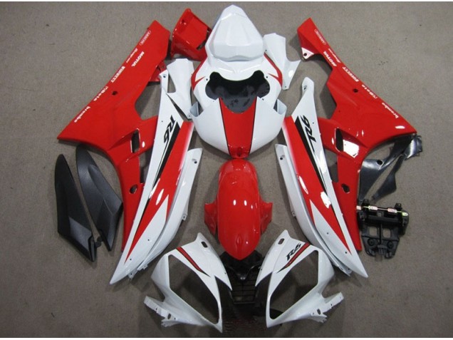 Discount 2006-2007 White Red Black Decal Yamaha YZF R6 Motorcycle Fairing Canada